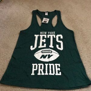 Victoria’s Secret PINK Large NY Jets NFL Tank Top
